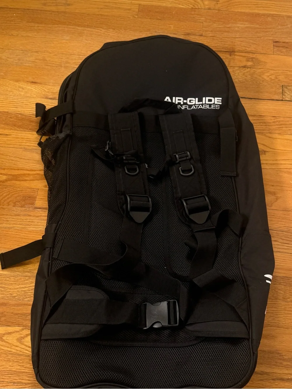 SIC Air-Glide Black Travel Backpack - Sandwich Islands Composites